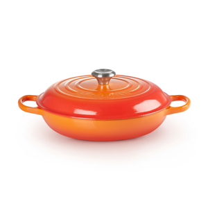 Le Creuset Signature Volcanic Cast Iron Shallow Casserole 30cm